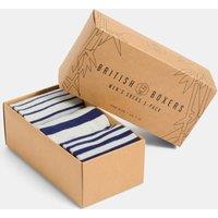 British Boxers Men's Three-Pair Skyscraper Bamboo Socks | Size: 7-12