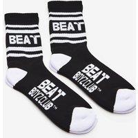 Beat Boyz Club Men's 'Beat Boyz Twinpack Sports Socks in Black