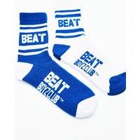 Beat Boyz Club Men's 'Beat Boyz Twinpack Sports Socks in Cobalt