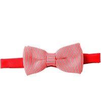 SVNX Men's Crochet Bow Tie in Red