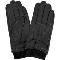 Eastern Counties Leather Men's Rib Cuff Gloves in Black | Size: Large