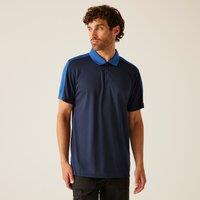 Regatta Men's Contrast Wicking Polo Shirt in Mid Navy | Size: XL