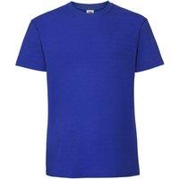 Fruit of the Loom Men's Iconic 195 Ringspun Premium T-Shirt in Blue | Size: 2XL