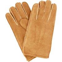 Eastern Counties Leather Men's 3 Point Stitch Sheepskin Gloves in Tan | Size: Medium