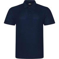 PRORTX Men's Pro Pique Polo Shirt in Navy | Size: Large