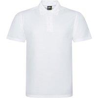 PRORTX Men's Pro Pique Polo Shirt in White | Size: Medium