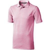 Elevate Men's Calgary Short Sleeve Polo in Light Pink | Size: 3XL
