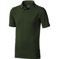 Elevate Men's Calgary Short Sleeve Polo in Bright Green | Size: Medium