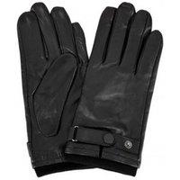 Eastern Counties Leather Men's Stud Strap Gloves in Black | Size: Large