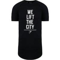 Gymshark Men's Amsterdam Exclusive Black T-Shirt | Size: Medium