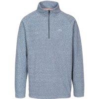 Trespass Men's Keynote Anti Pilling 1 4 Zip Fleece Top in Navy | Size: XS