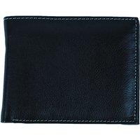 Eastern Counties Leather Men's Mark Trifold Wallet With Coin Pocket in Navy