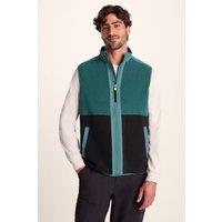 TOG24 Men's 'Boltby' Microfleece Gilet in Turquoise | Size: 4XL