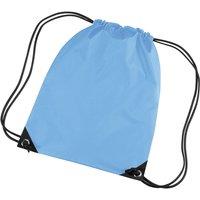 Bagbase Men's Premium Gymsac Water Resistant Bag (11 Litres) Pack of 2 in Blue