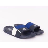 Crosshatch Men's Rentrays Sliders in Navy | Size: 6