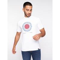 One True Saxon Men's Paisley T-Shirt in White | Size: Large