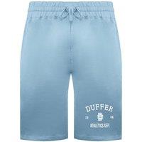 Duffer Men's Locker Blue Marl Shorts in Light Blue | Size: Small