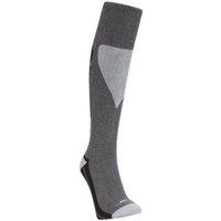 Trespass Men's Hack Ski Tube Socks in Dark Grey | Size: 4-7