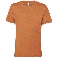 Bella + Canvas Men's Heather Cvc Short Sleeve T-Shirt in Burnt Orange | Size: XL