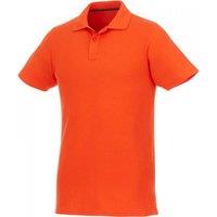 Elevate Men's Helios Short Sleeve Polo Shirt in Orange | Size: 3XL