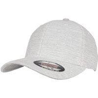 Flexfit by Yupoong Men's Melange Jersey Cap in Ivory | Size: Large/XL