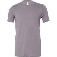 Bella + Canvas Men's Jersey Crew Neck T-Shirt in Grey | Size: XS