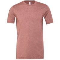 Bella + Canvas Men's Heather Cvc Short Sleeve T-Shirt in Mauve | Size: XS