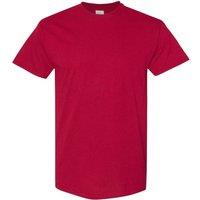Gildan Men's Heavy Cotton Short Sleeve T-Shirt in Red | Size: Medium