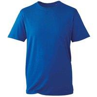 Anthem Men's Plain Dark Grey T-Shirt in Blue | Size: 4XL