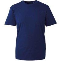 Anthem Men's Plain Dark Grey T-Shirt in Navy | Size: 4XL