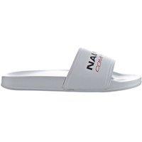 Nautica Men's Grappo White Sliders | Size: 10
