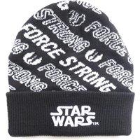 Star Wars Men's Force Repeat Print Beanie in Black