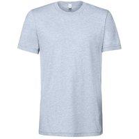 Bella + Canvas Men's Heather CVC T-Shirt in Blue | Size: XL