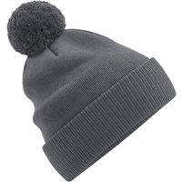Beechfield Men's Snowstar Cotton Beanie in Mid Grey