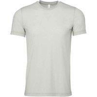 Bella + Canvas Men's Heather CVC T-Shirt in Light Grey | Size: Large