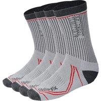 Northwest Territory Men's COOLWALK Socks Pack of 2 in Grey | Size: 6-8