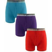 Beverly Hills Men's Mens 3-Pack Boxer Shorts | Size: Medium
