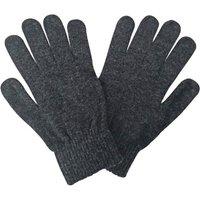 Sock Snob Men's Thin Knitted Winter Magic Thermal Wool Gloves in Grey