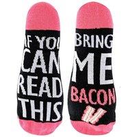 Sock Snob Men's 1 Pack If You Can Read This Socks Bring Me... Socks | Size: 6-11