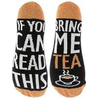 Sock Snob Men's 1 Pack If You Can Read This Socks Bring Me... Socks in Copper | Size: 4-7