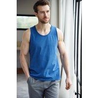 Oiler & Boiler Men's Tangier Garment Dye Vest in Blue | Size: 2XL