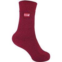 THMO Men's 1 Pack Thermal Socks for Winter in Pink | Size: 4-5
