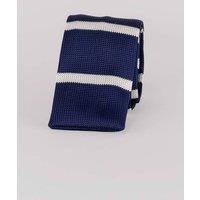 Oswin Hyde Men's Drew Navy/White Tie in Navy