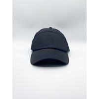 SVNX Men's Soft Twill 6 Panel Cap in Black