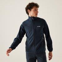Regatta Men's Hadfield Full Zip Midlayer Fleece in Mid Navy | Size: Small