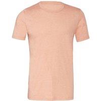 Bella + Canvas Men's Heather CVC T-Shirt in Cream | Size: XS