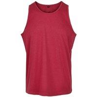 Build Your Brand Men's Basic Tank Top in Burgundy | Size: 2XL