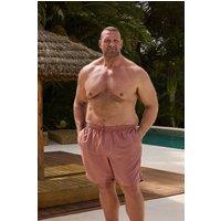BadRhino Men's Elasticated Swim Shorts in Orange | Size: 3XL