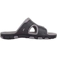 ABSOLUTE FOOTWEAR Men's Mens Easy Slip On Open Toe Summer Breathable Mule Sliders Sandals in Grey | Size: 9