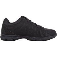 ABSOLUTE FOOTWEAR Men's Childrens Juniors Easy Slip On Lace Up Sports Lightweight Trainers in Black | Size: 3.5